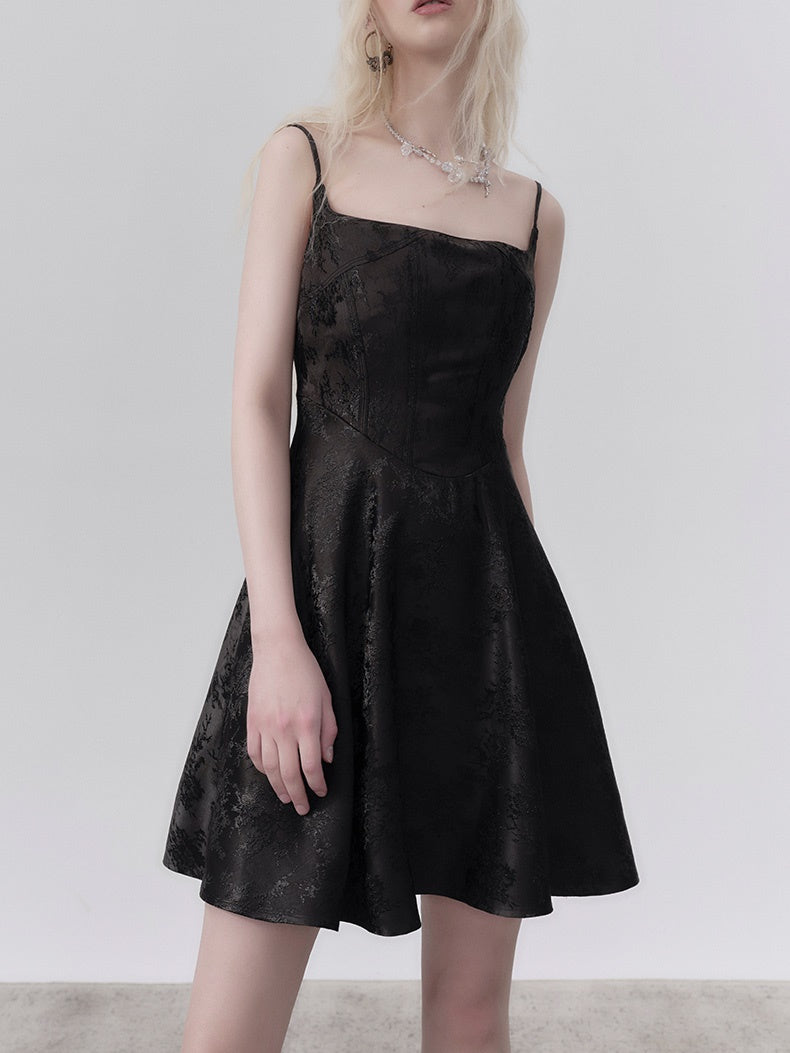 Jacquard Sling Robe & Ribbon Sangle Gile