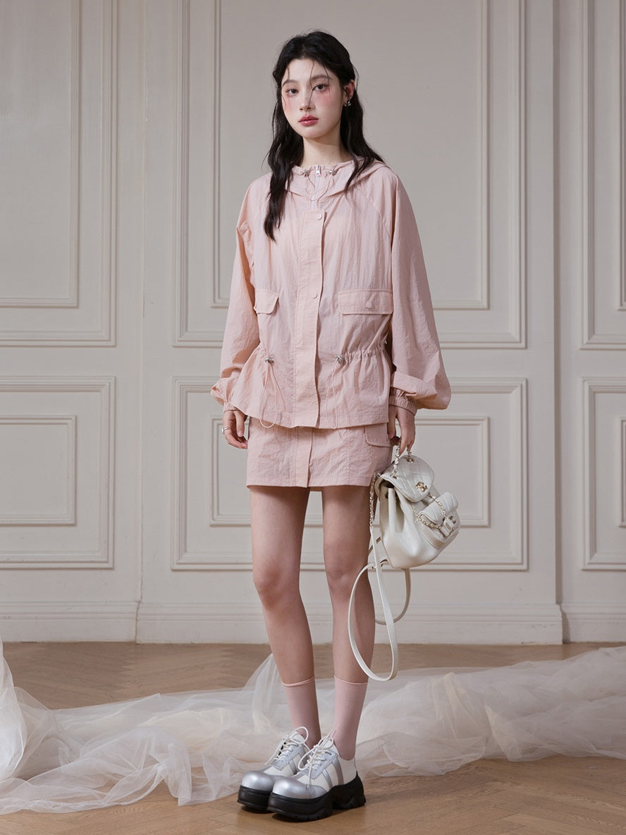 Work Style Sun Protection Jacket & Skirt Set-up