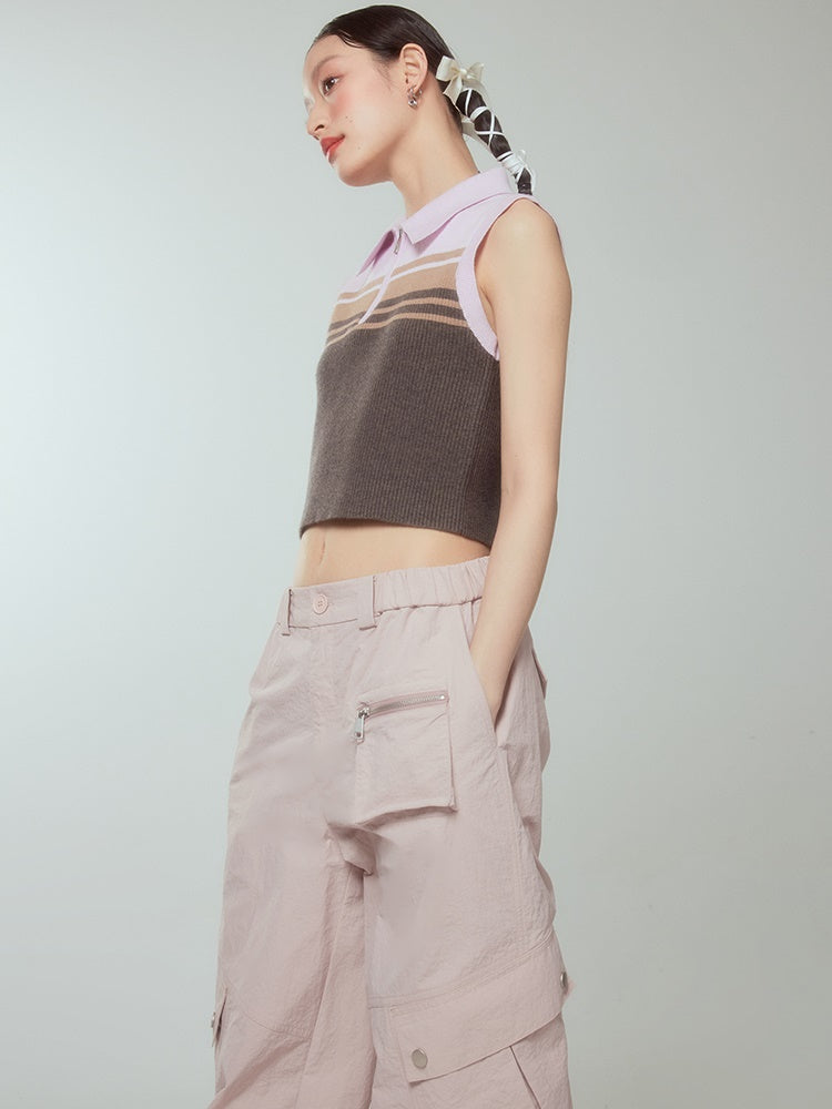 Casual Straight Cargo Pants