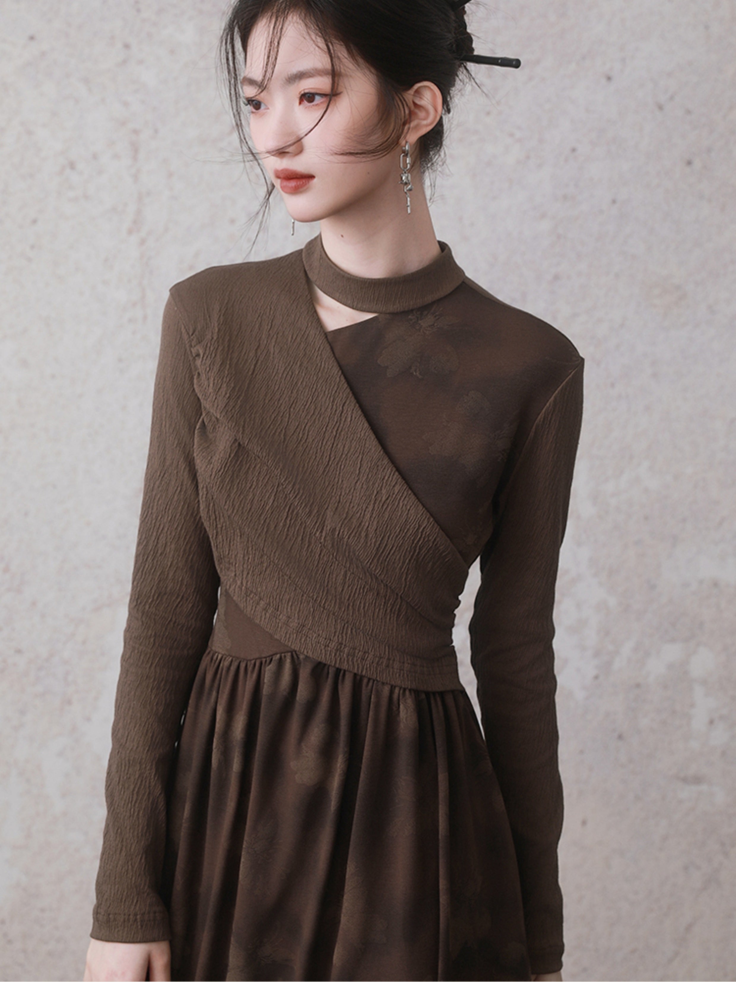 Switching Design Cachecoeur -Kleid