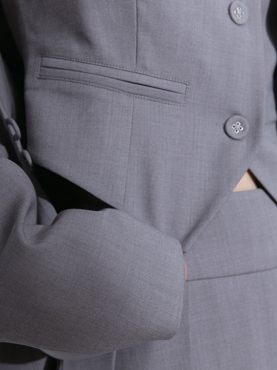 Jacke und Weste des chinesischen Stils im chinesischen Stil