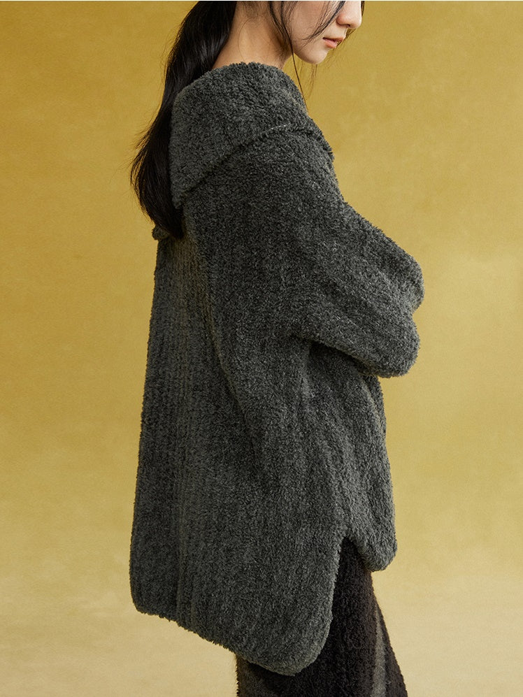 Relaxed Silhouette Loose Sweater