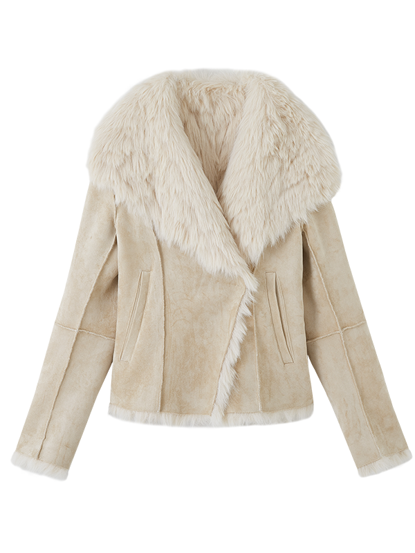 Eco-friendly Fur Short Jacket