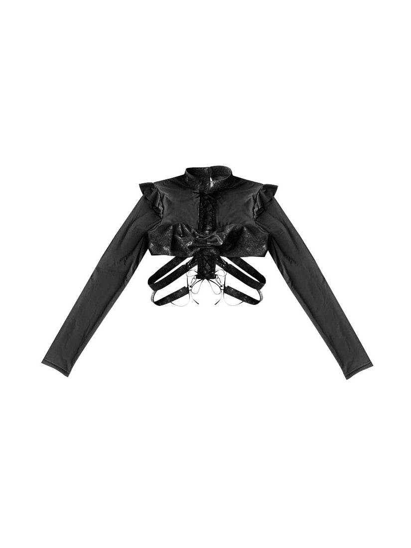 깎아 지른 시원한 잘 생긴 자른 레이스 탑