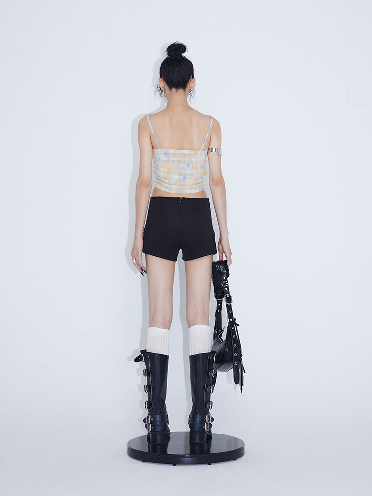 Slim Elastic Hot Pants