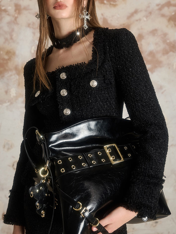 Belt Design One Shoulder Bag