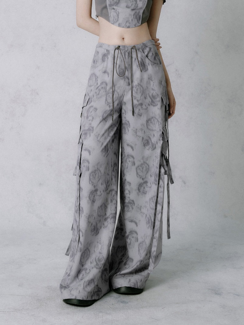 Strap Pocket Cargo Pants