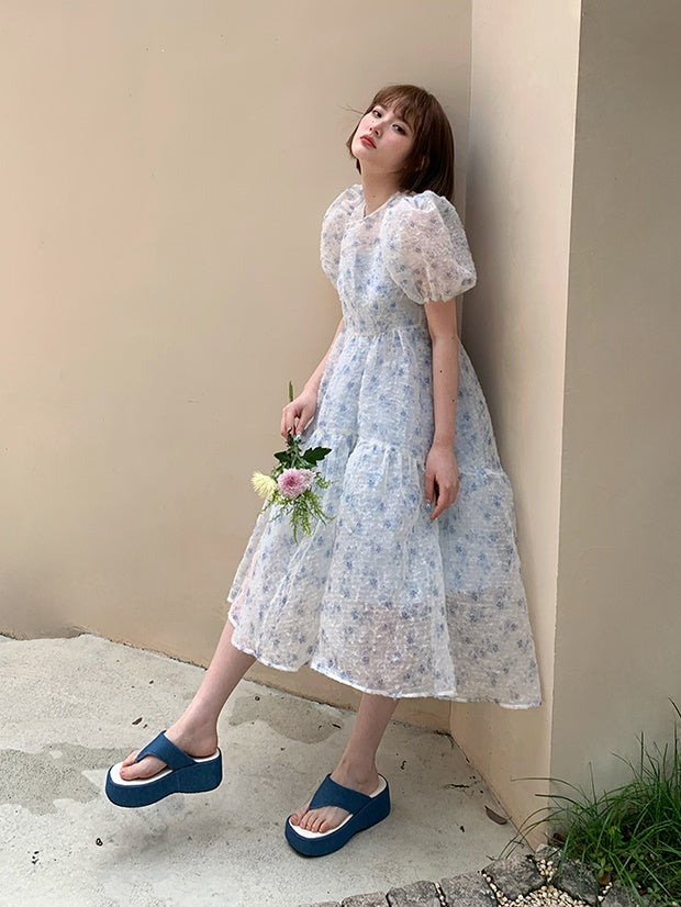 Floral Fairy Fishtail One-piece