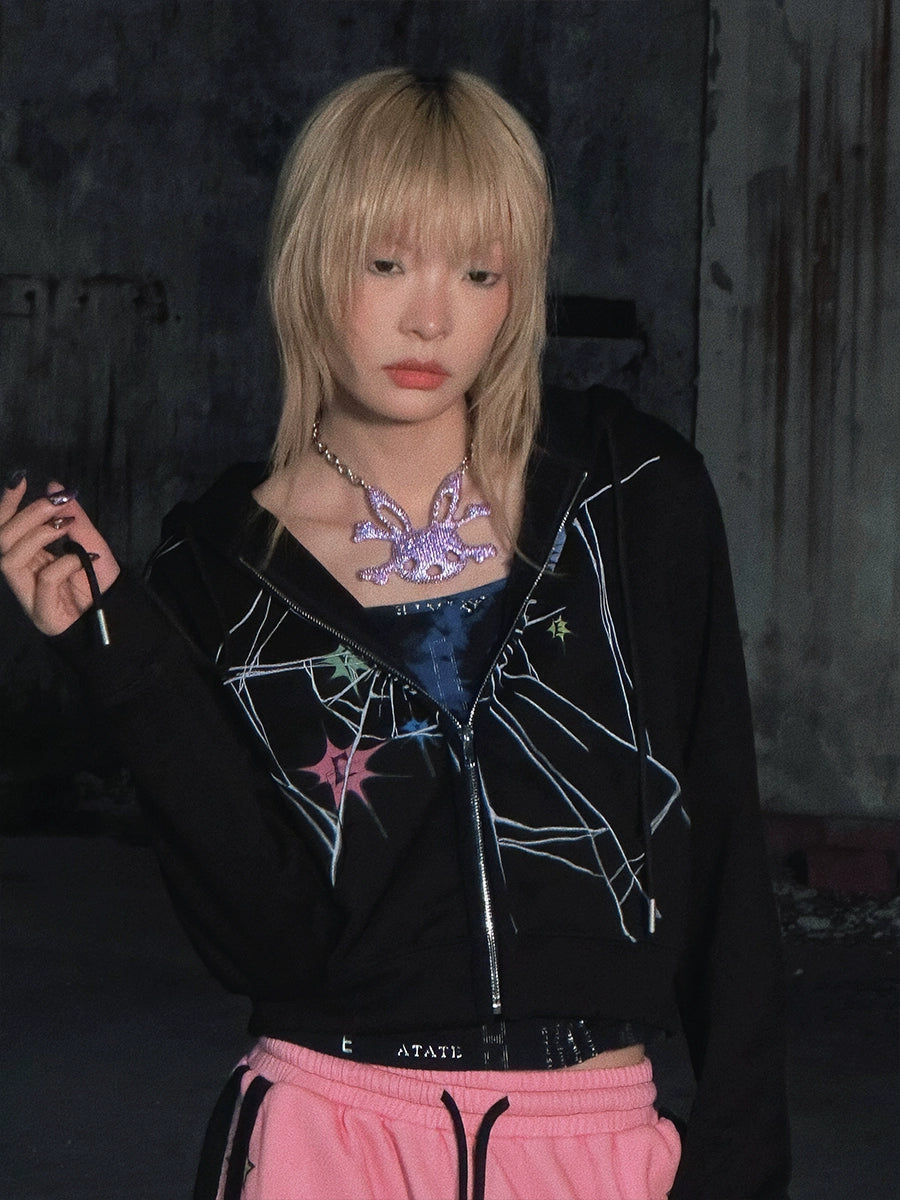 토끼 두개골 목걸이