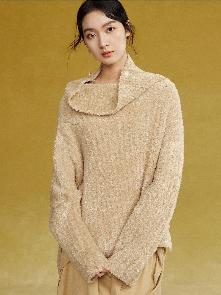 Relaxed Silhouette Loose Sweater