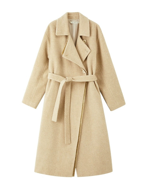 인쇄 된 해체 스 플라이 싱 긴 길이의 양면 코트