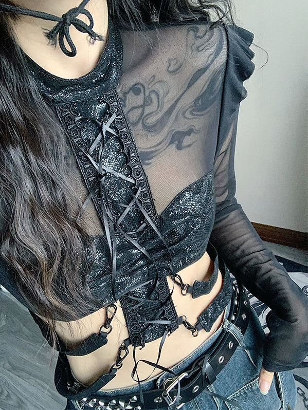 깎아 지른 시원한 잘 생긴 자른 레이스 탑