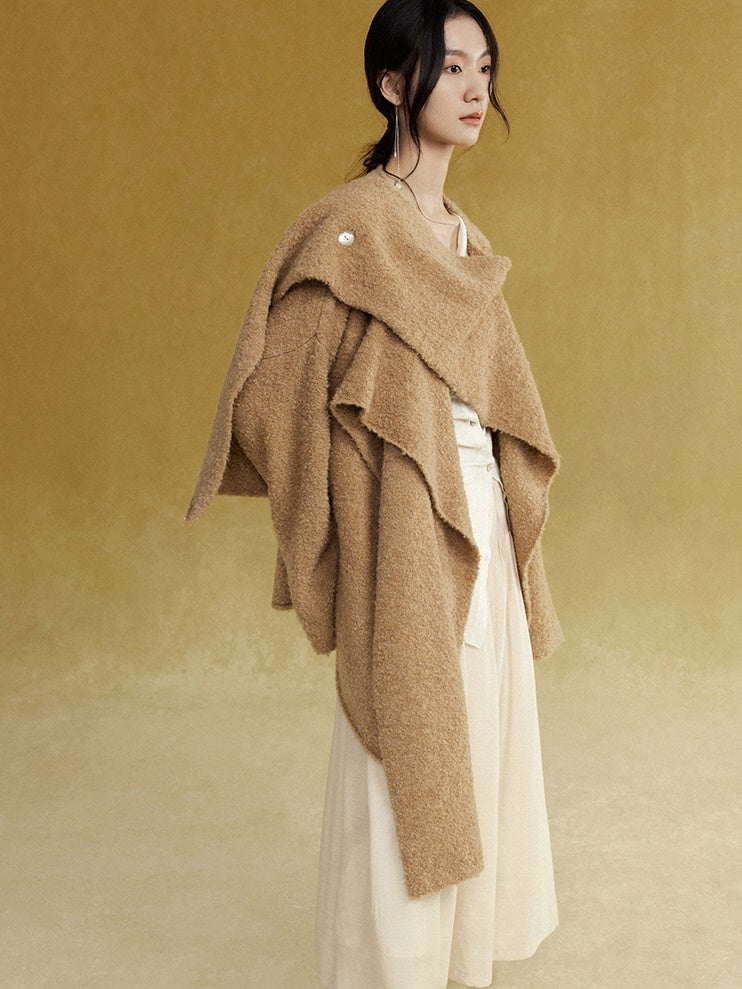 Wrap-around Reversible Cardigan