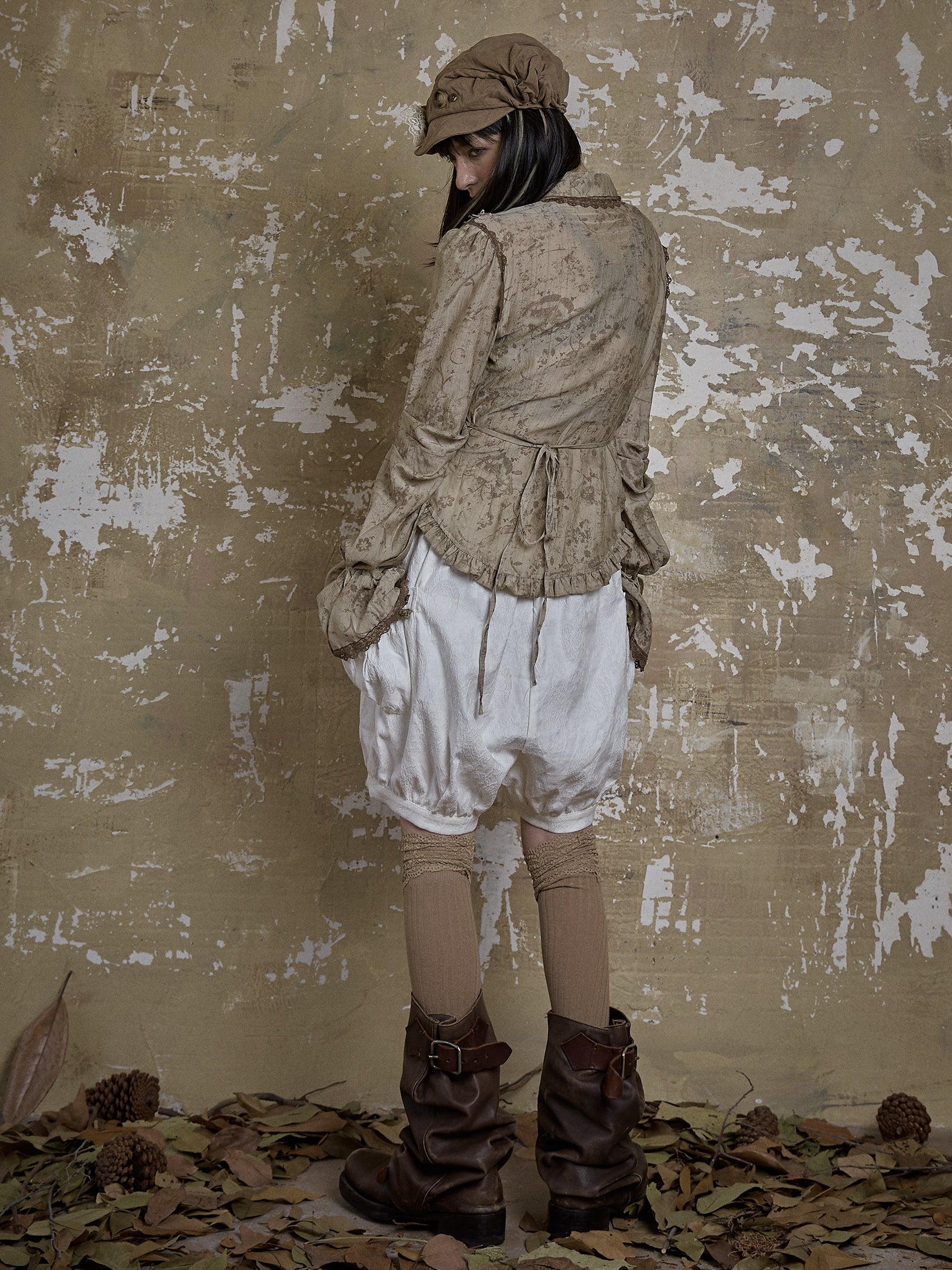 Jacquard Pumpkin Pants