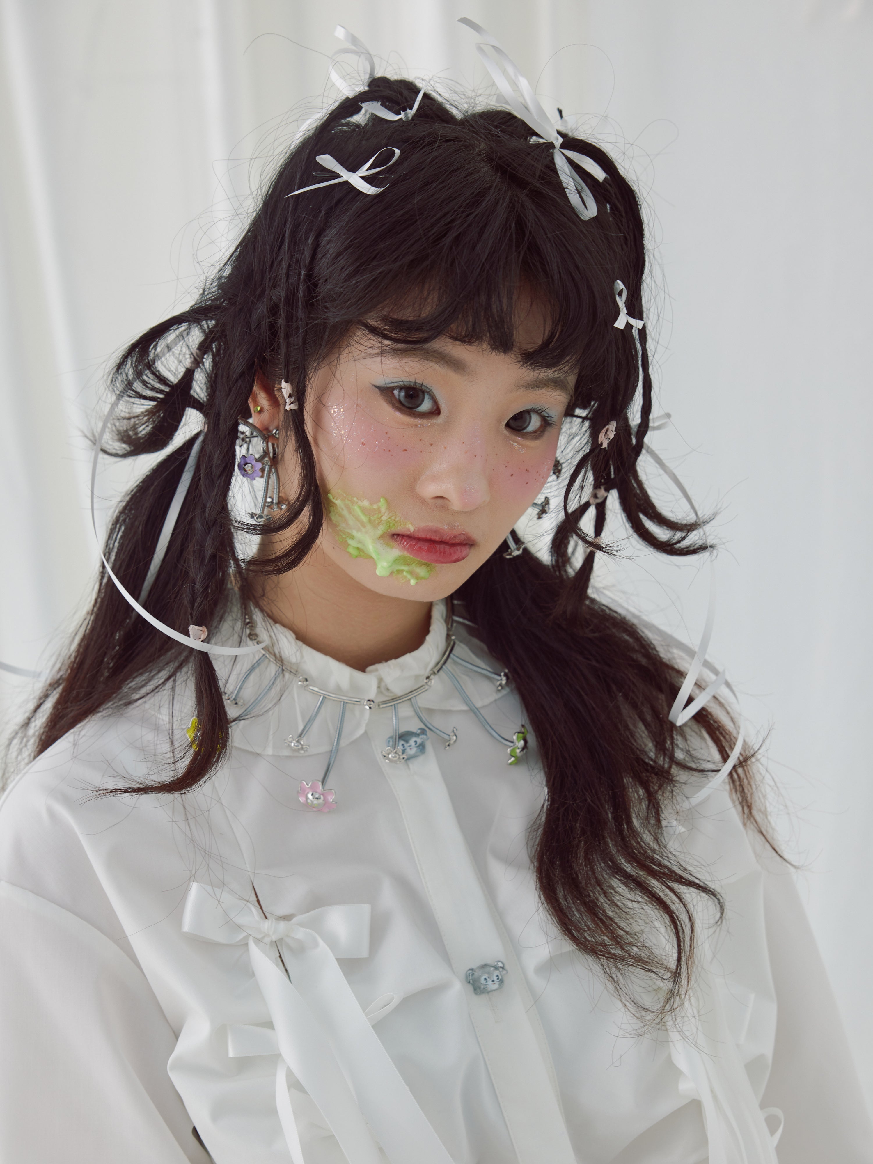 Blumenförmige Farbkette