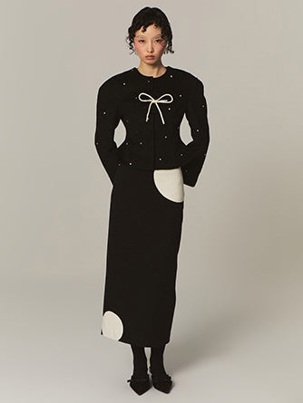 Jupe à points monotone du détroit