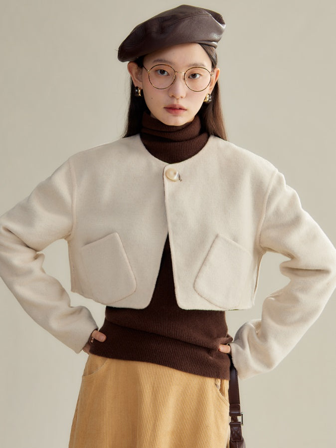 Reversible Double-sided Short Jacket