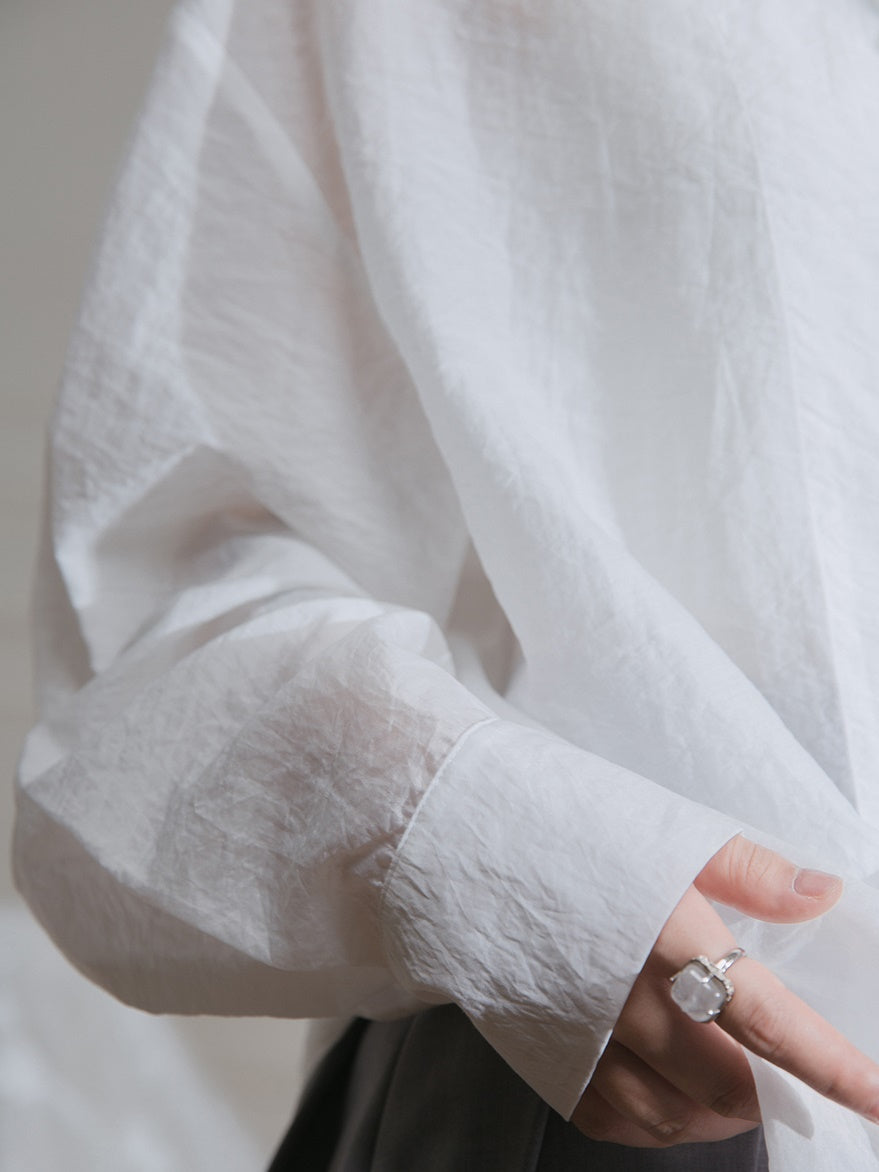 Cut-out Design Sun Protection Shirt