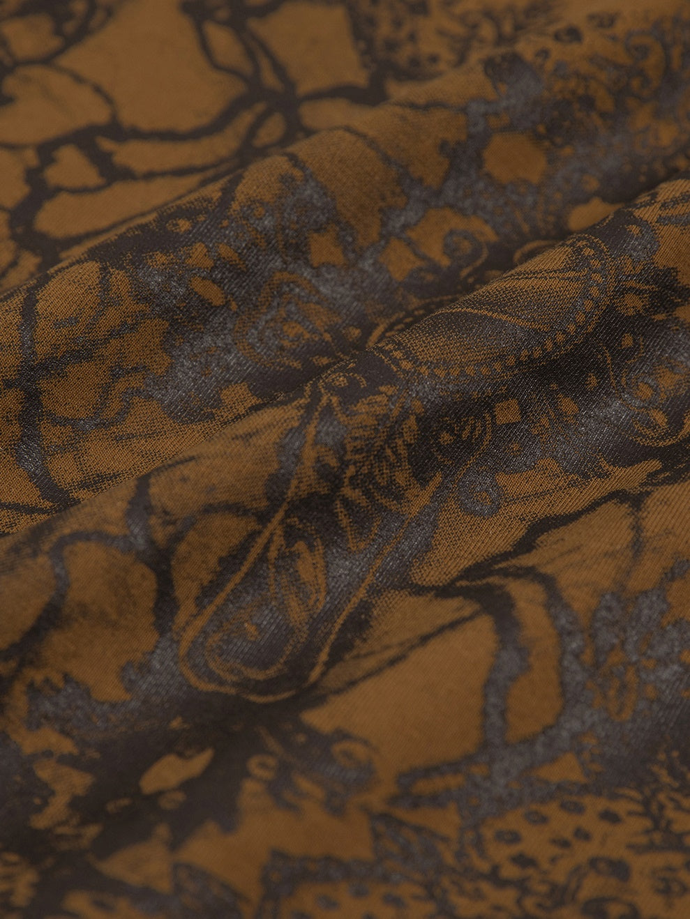 Slim Short Stretch Print T-shirt