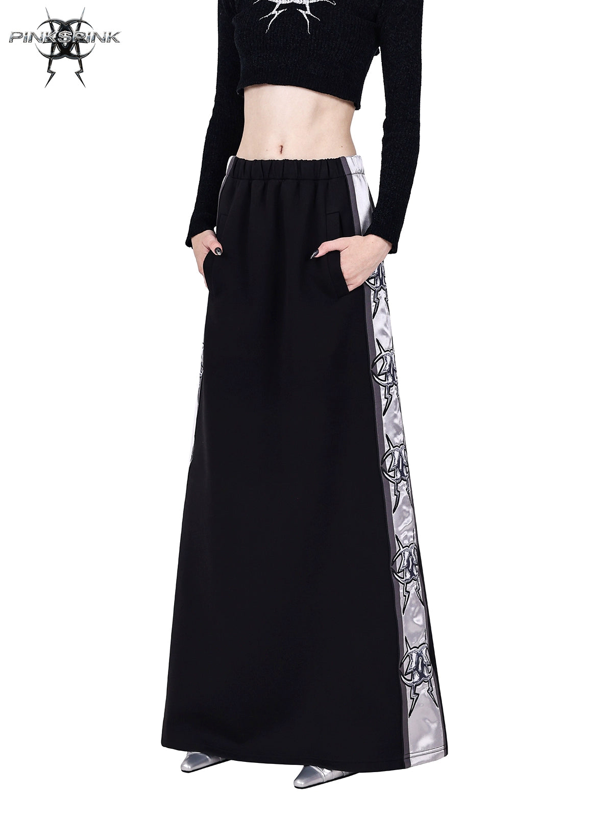 Future Casual A-Line Long Skirt