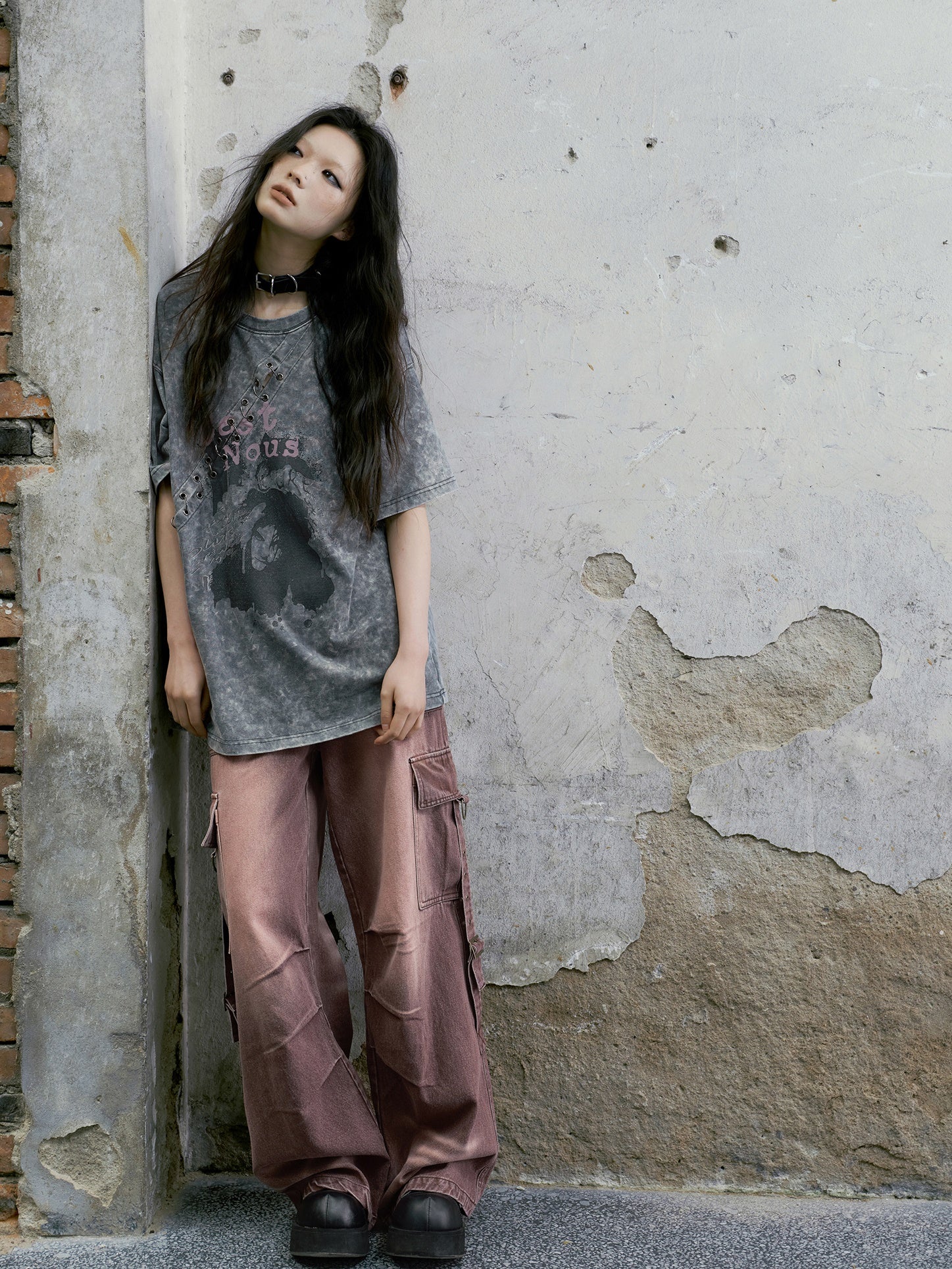 Old Printed Short Sleeves T-Shirt