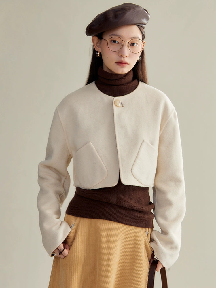 Reversible Double-sided Short Jacket