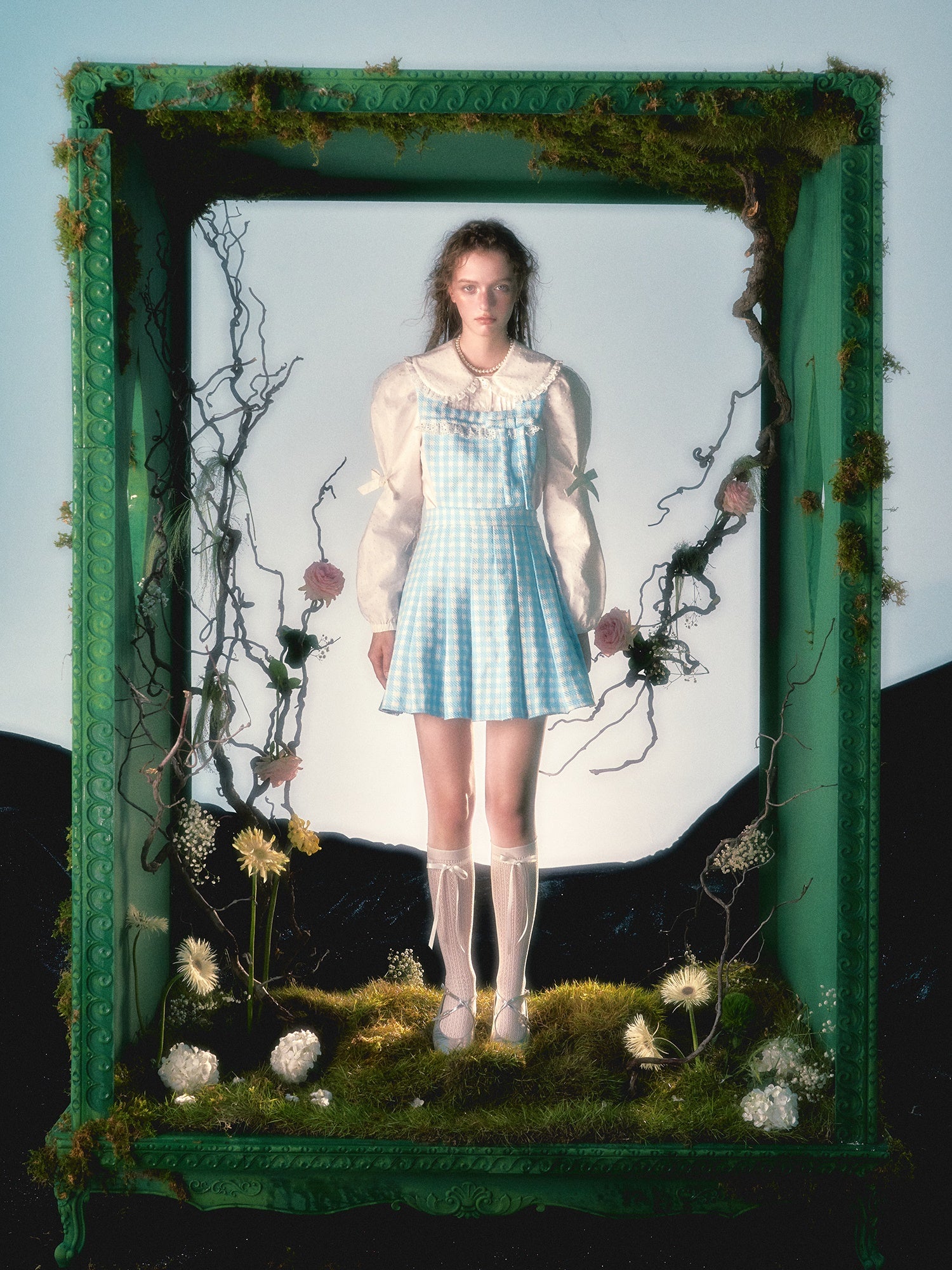 Karierte Bogenspitze süßer Sonnenbringer