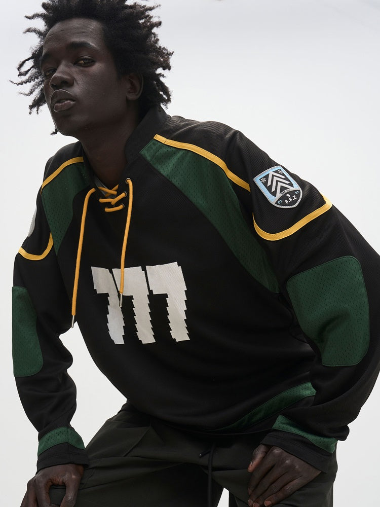 Pull à lacets décontracté sportif