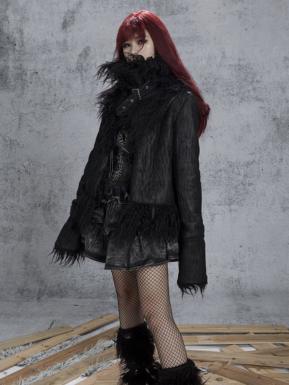 Fake FUR Stitch Jacket