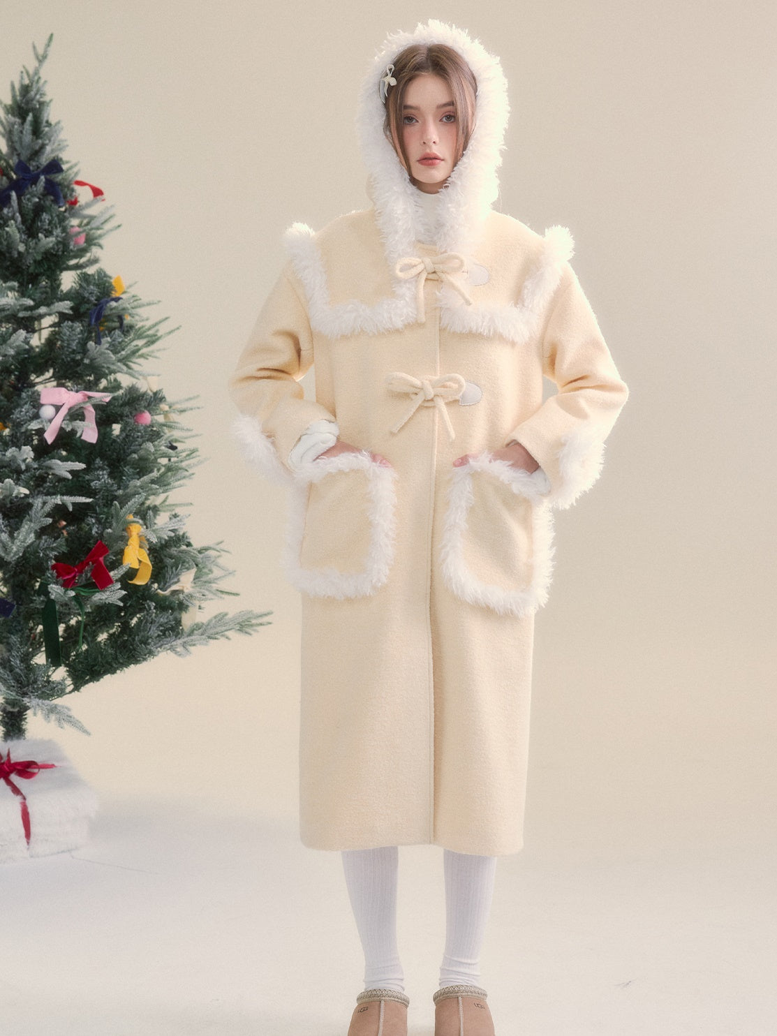 Mouche à capuche girly botton