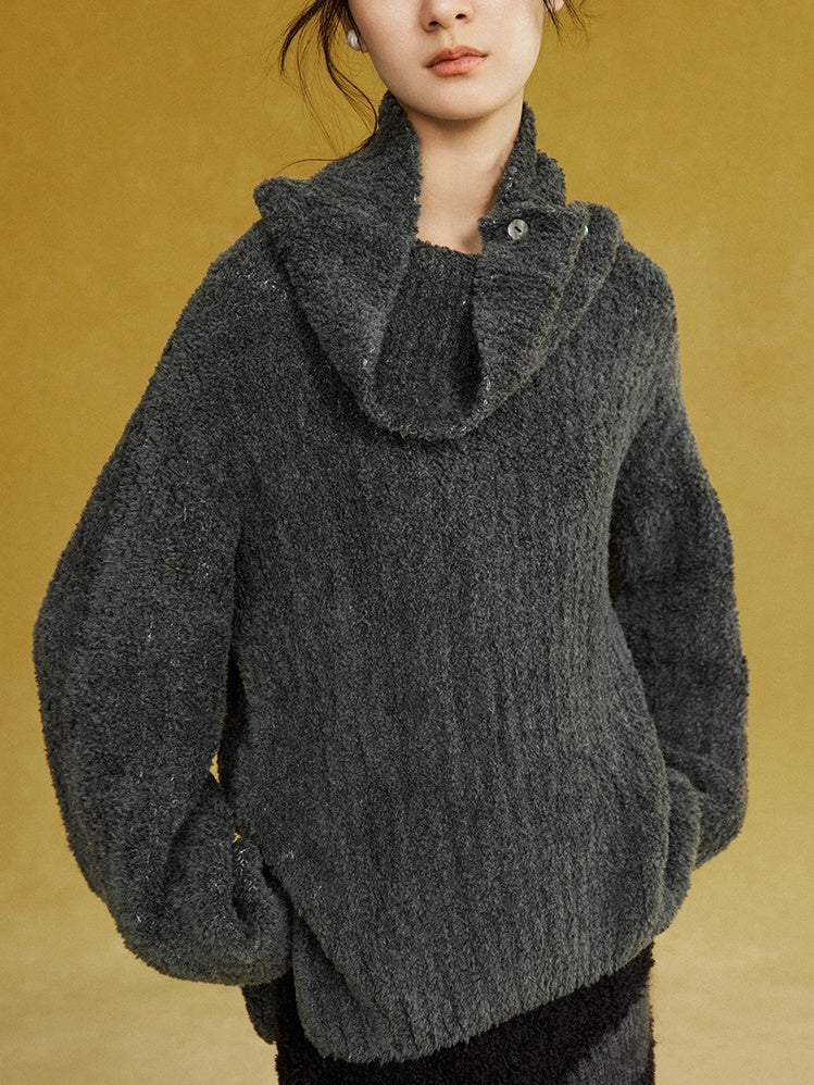 Relaxed Silhouette Loose Sweater