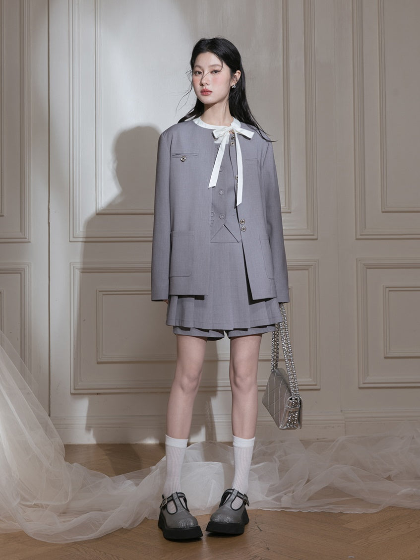 Jacke und Weste des chinesischen Stils im chinesischen Stil