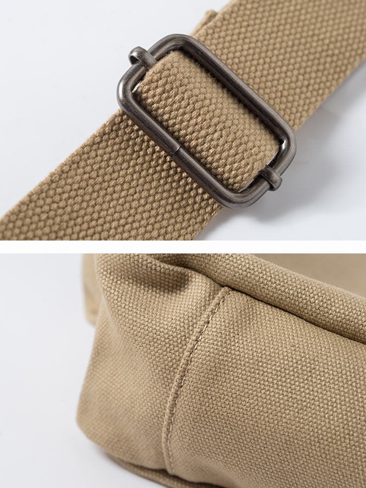 Canvas Messenger Bag
