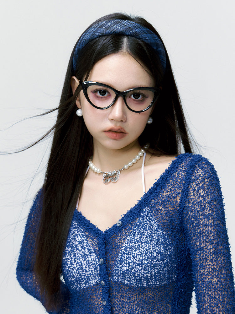 Überprüfte breites Haarband