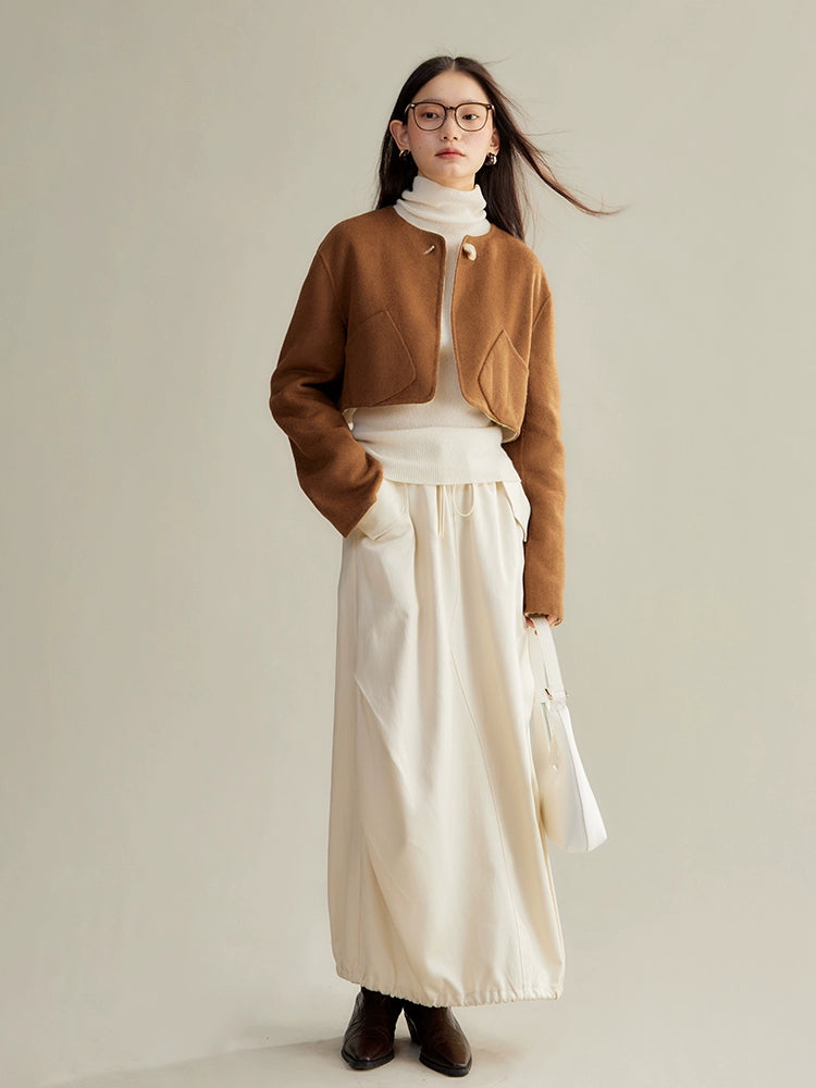 Reversible Double-sided Short Jacket