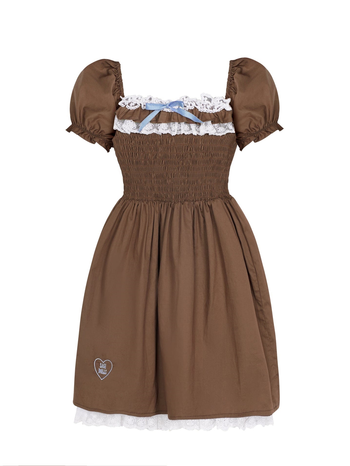 높은 허리 레이스 스티치 1 피스를 수집합니다