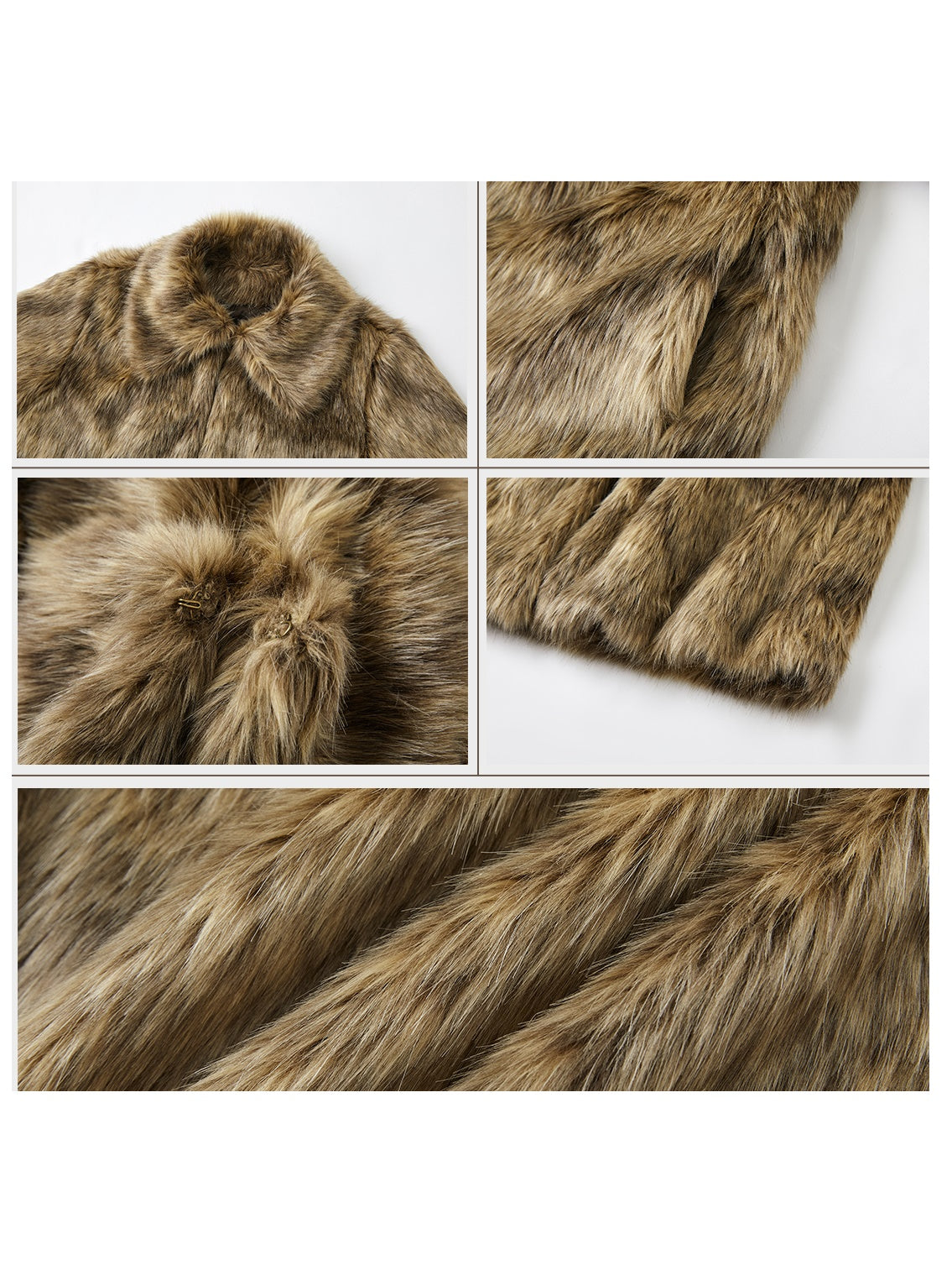 Glossy Eco-friendly Fur Short Coat