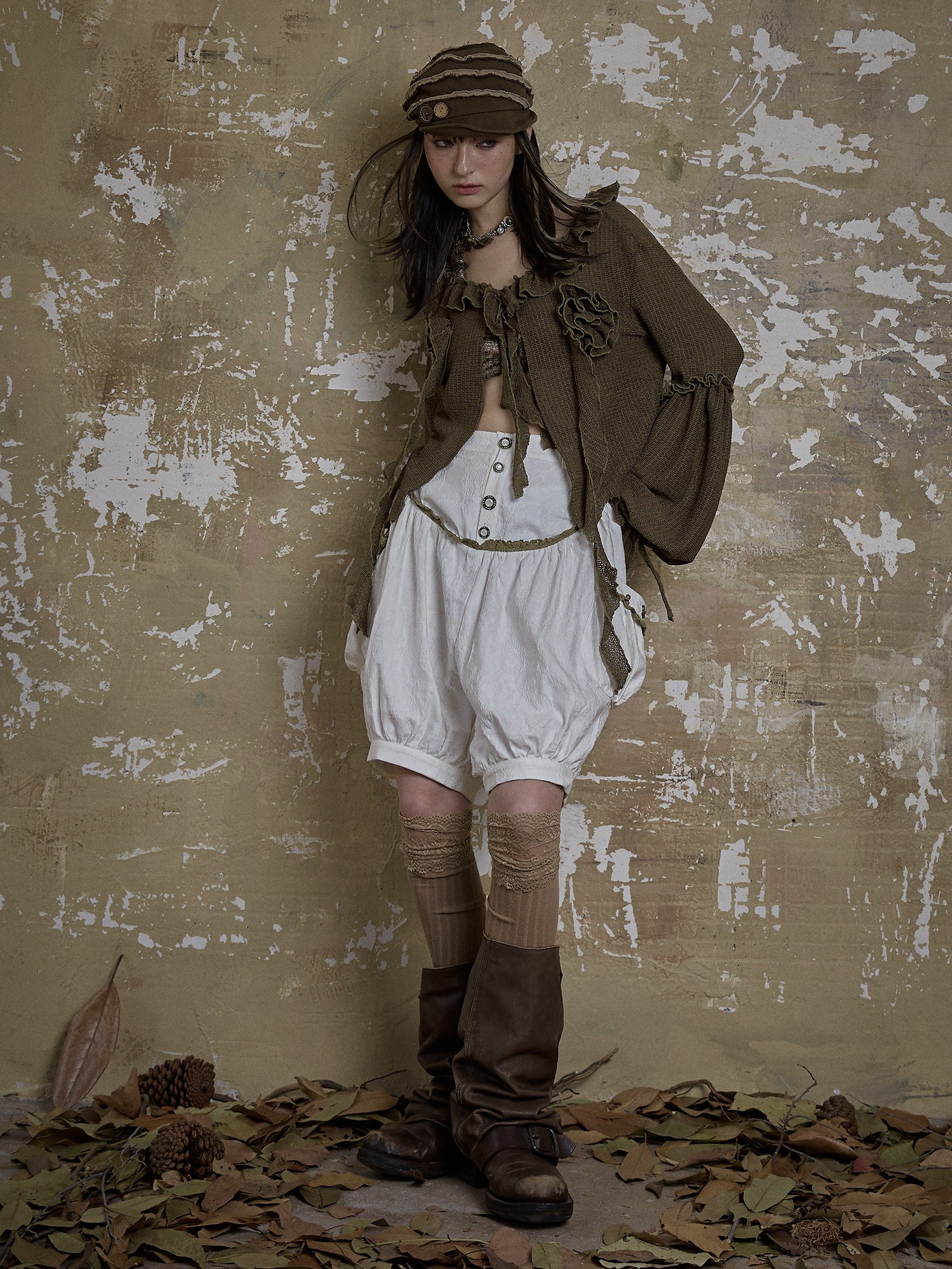 Jacquard Pumpkin Pants