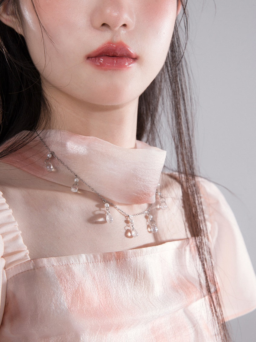 Top de gaze maca et configuration de la jupe de volants de commutation