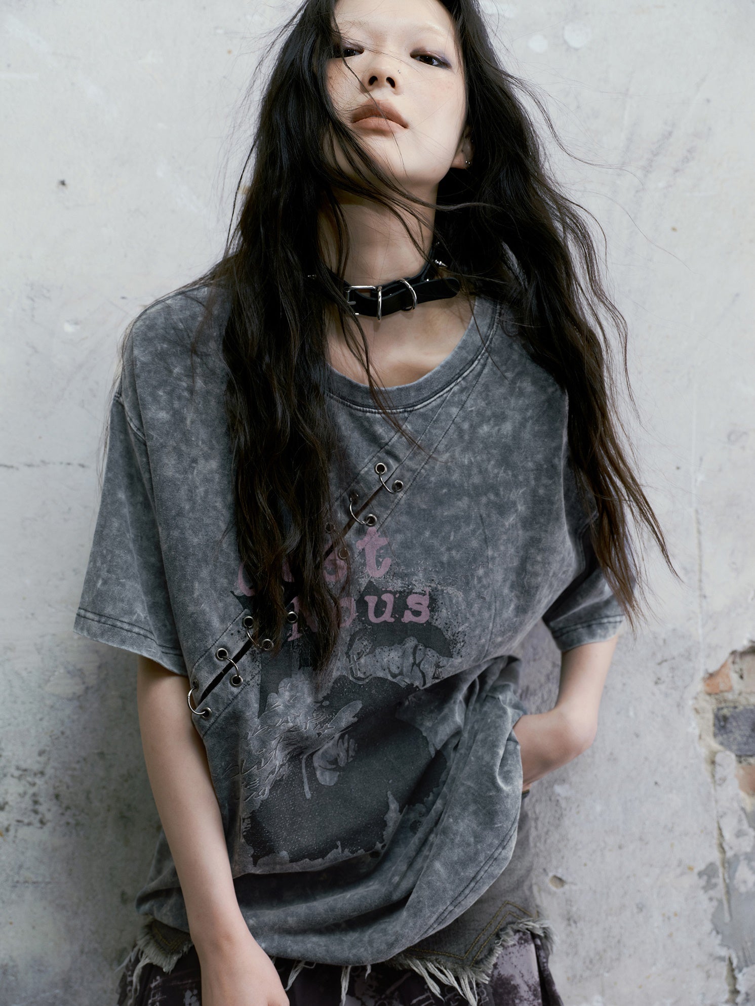 Old Printed Short Sleeves T-Shirt