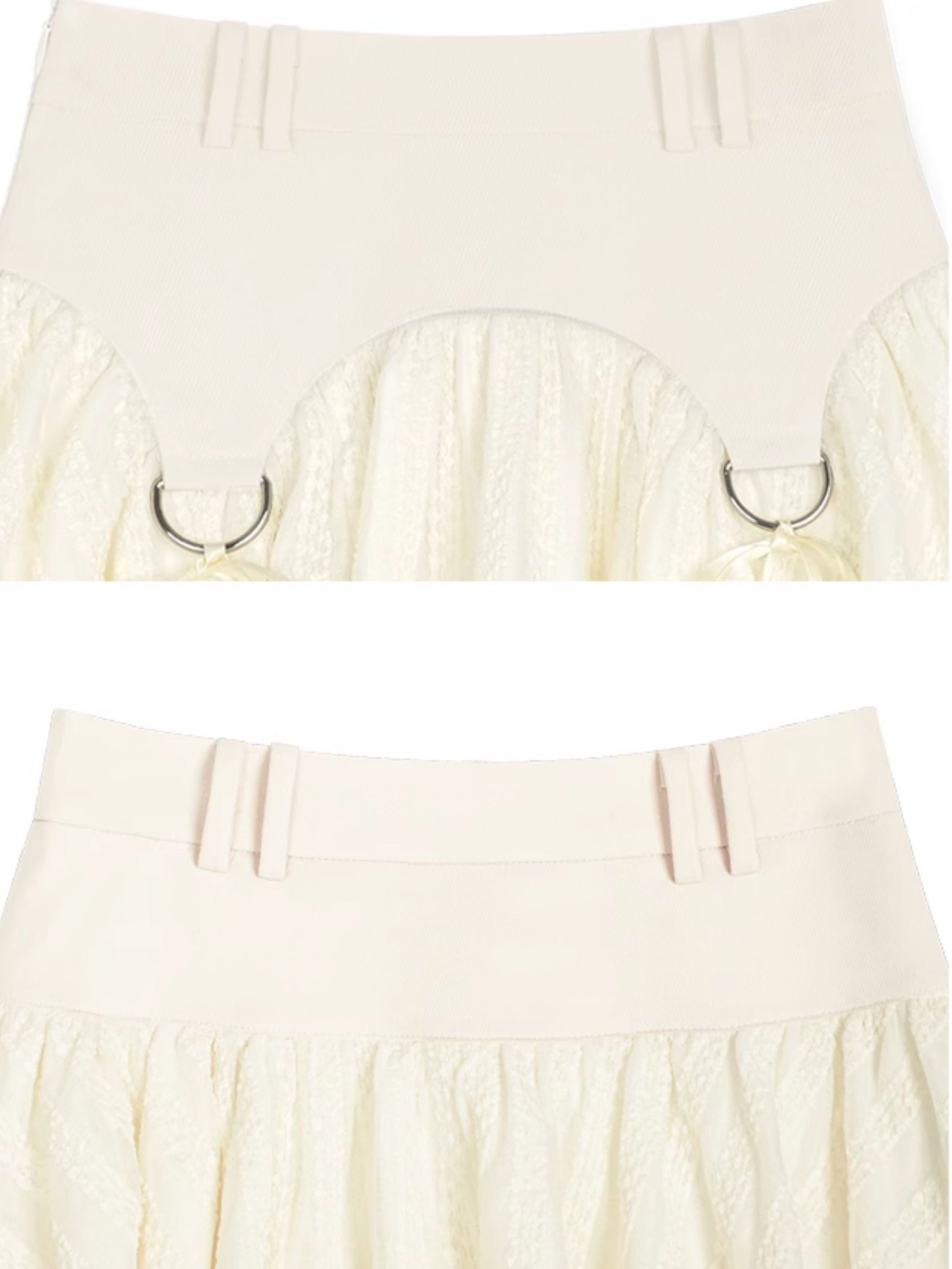 Jupe à gâteau courte à lanière
