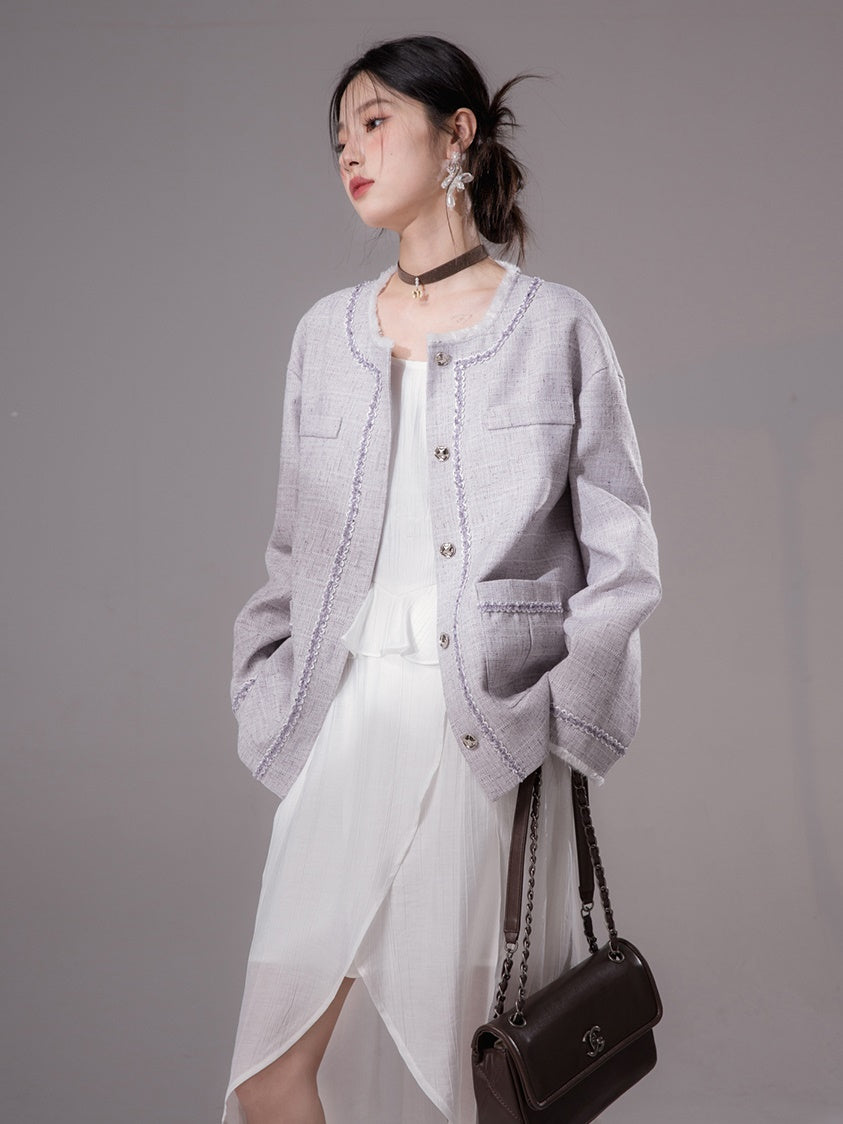 Lose Tweed Jacke & Rock Setup