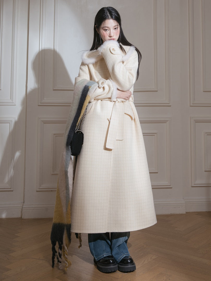 Fur Edge Doll Collar Coat