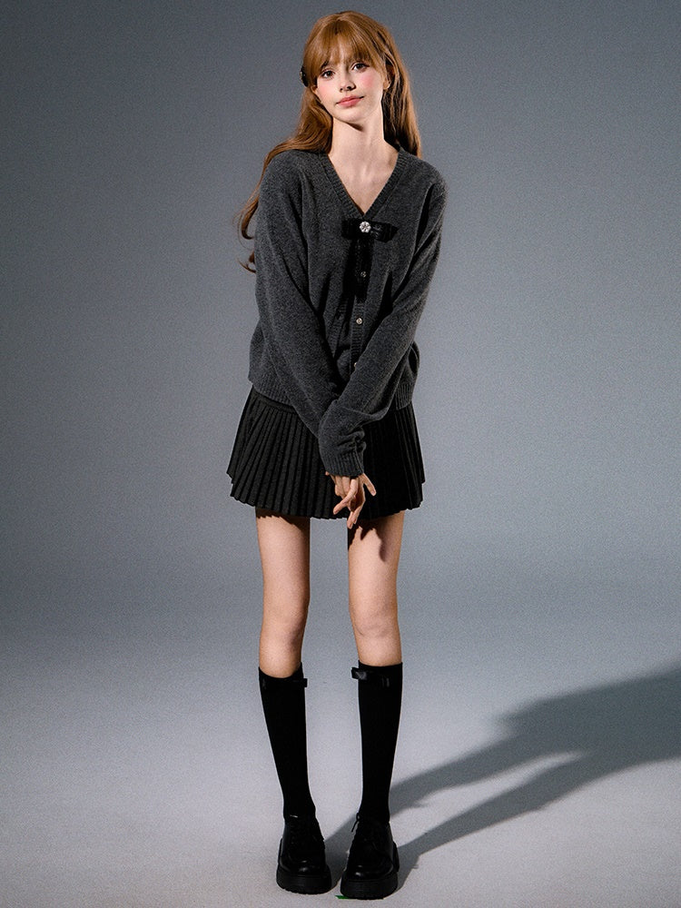 Knitted Cardigan & Camisole Set-up