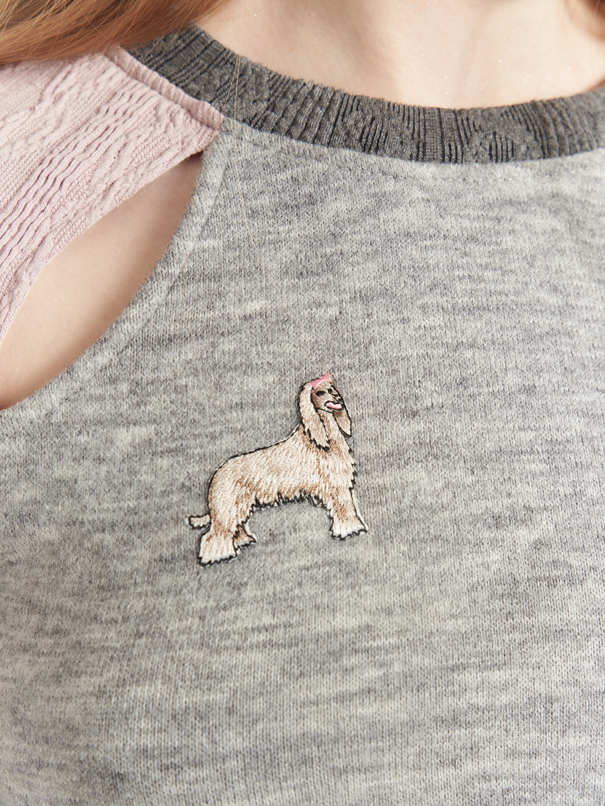 Hohlrick -Farbkontrast obere