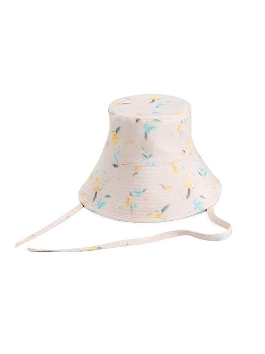 Flower Ribbon Sute Hat