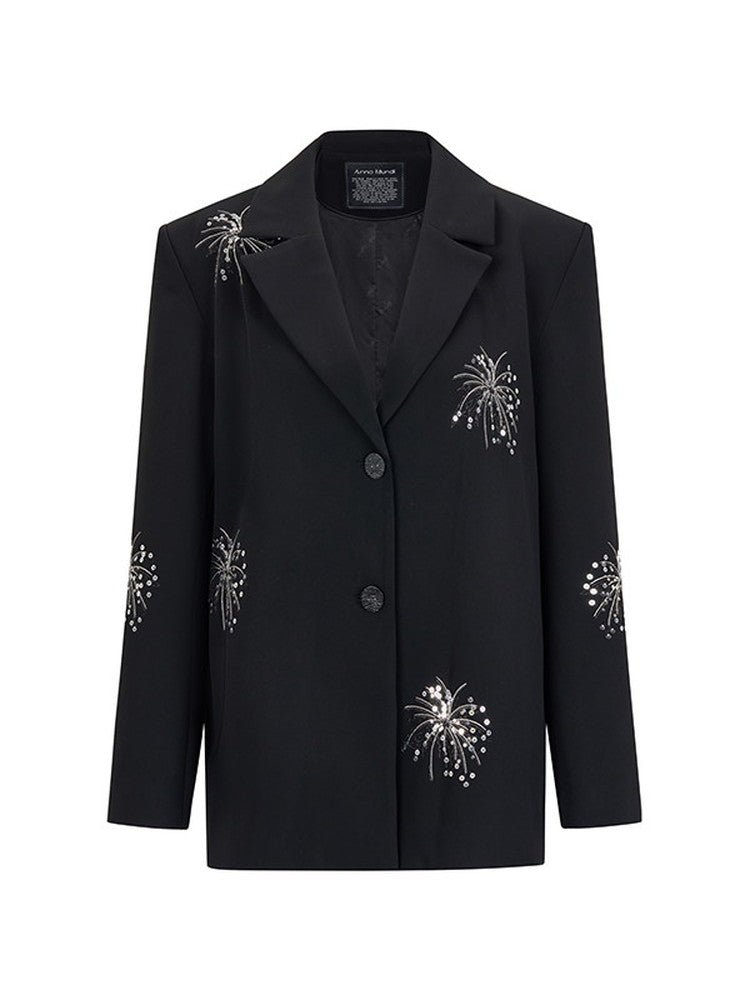 Sut-Up Sequins Nichi Oversize Cool Jacket&Wide-Pants