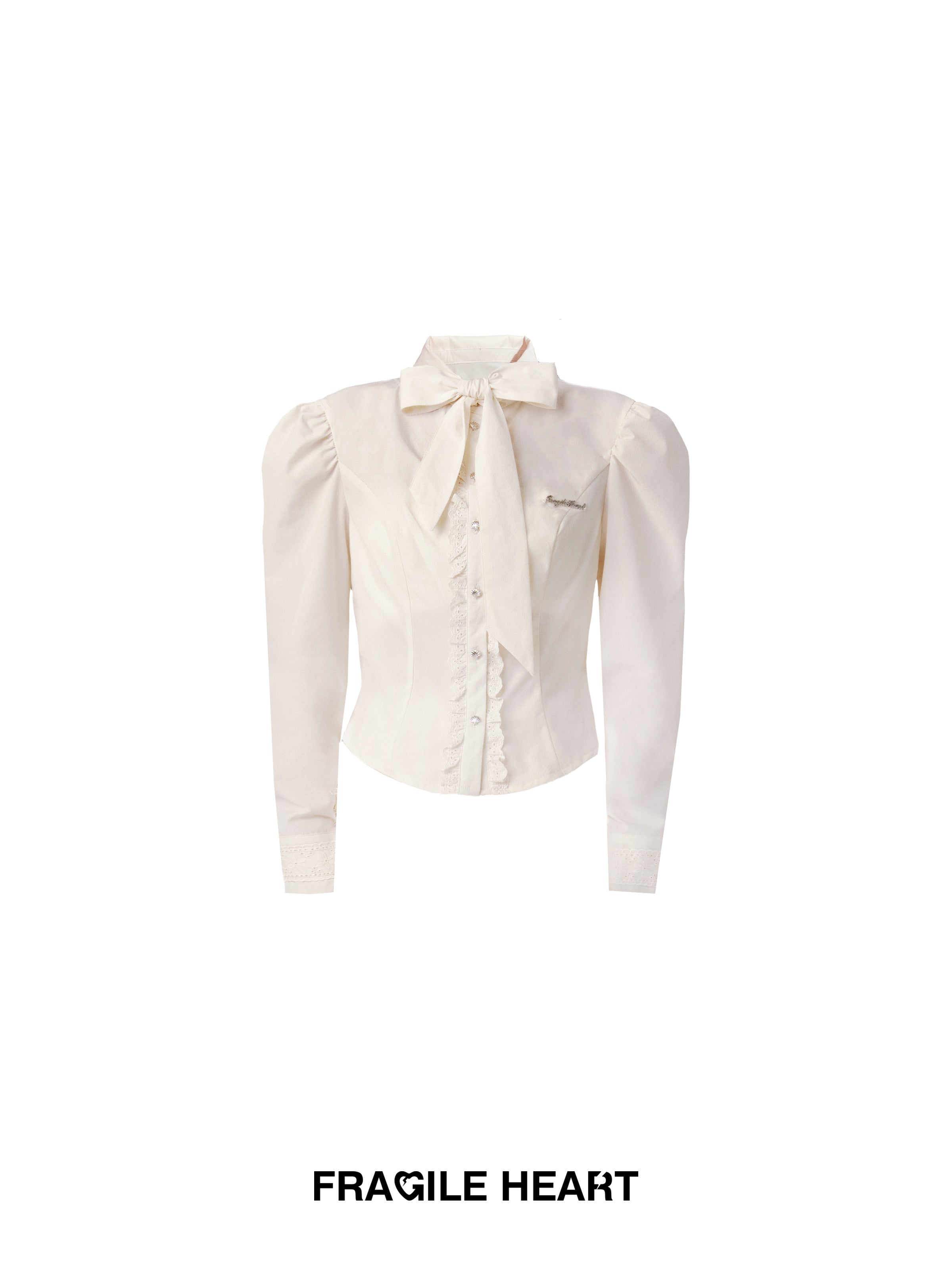 Stickbänder-Tie-Flügel-Flare-Set-up klassische Bluse & Long-Rakirt