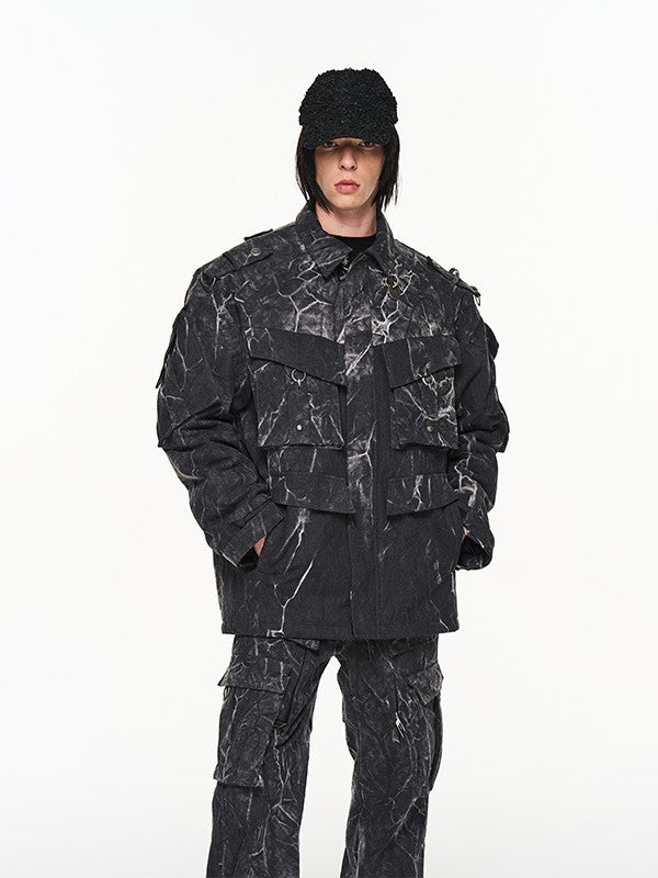 Tarnung einzigartige monotonische Jacke