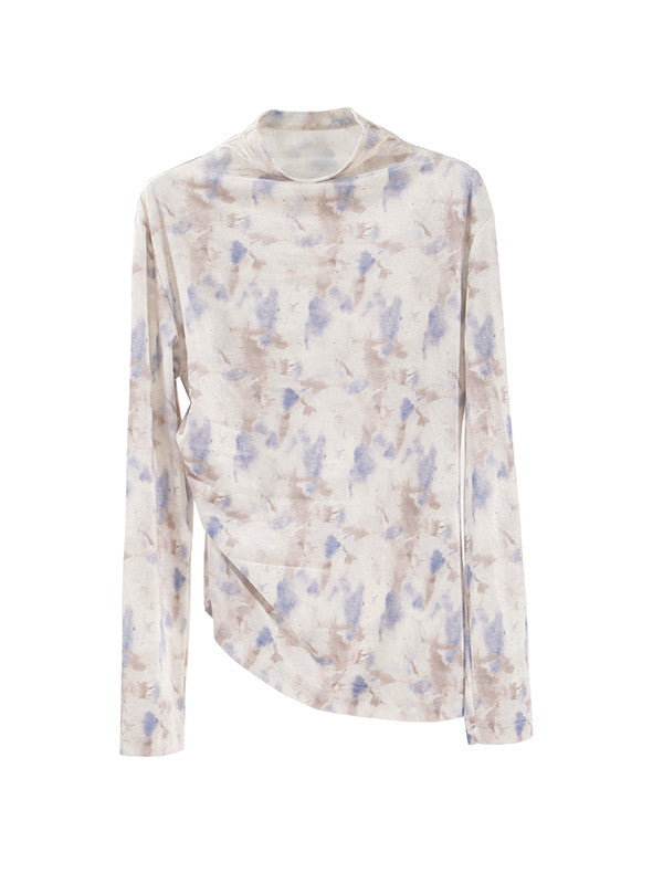 Samt Pale Retro Drape Spring Cutsew & Long-Rocke